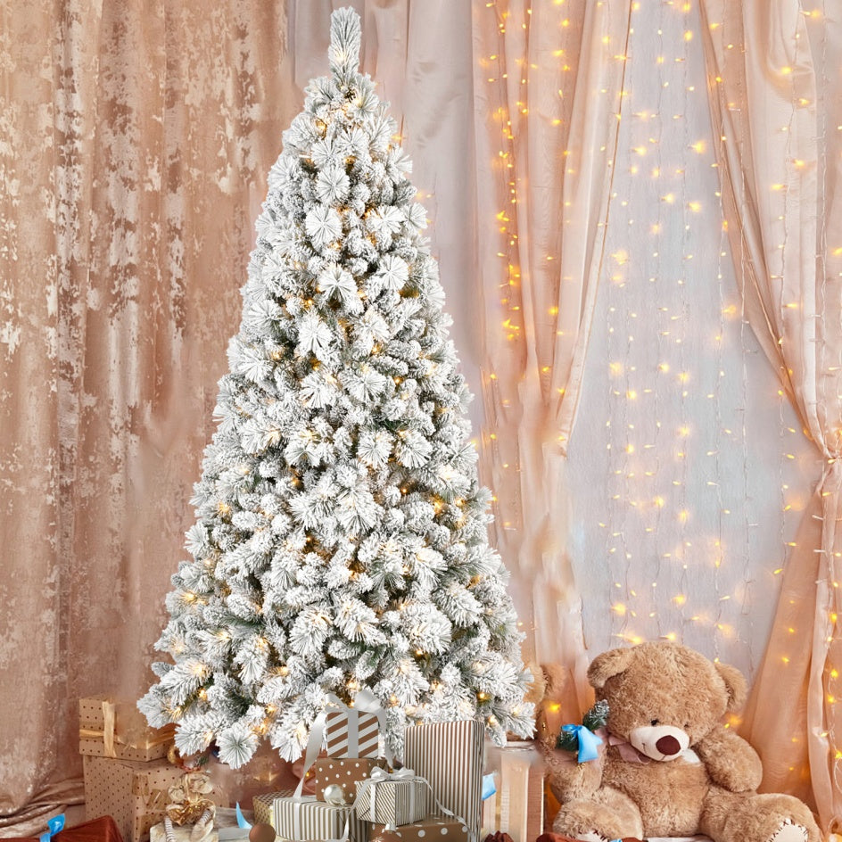 Árbol de Navidad Blanco Premium – Edición Elegance 2025